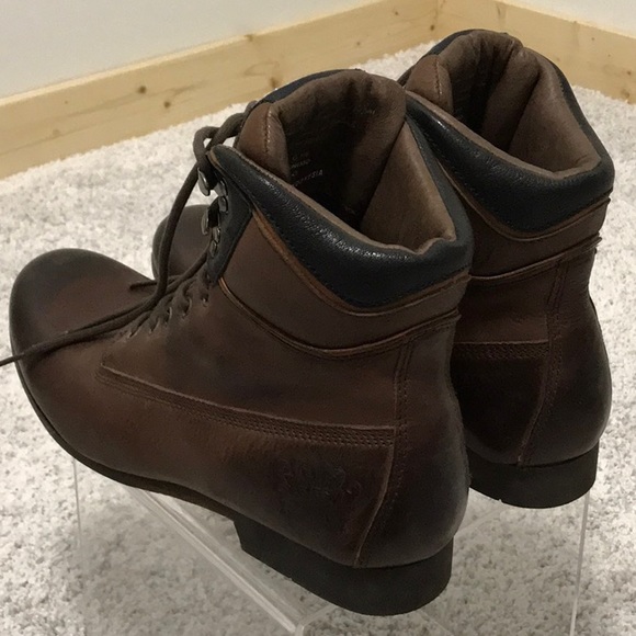 Blackstone Lace-up Leather Boots main image 7